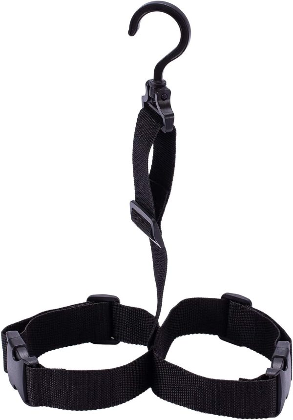 BASSDASH Fishing Wader Boot Hanger Adjustable Strap for Storage Drying - Image 2