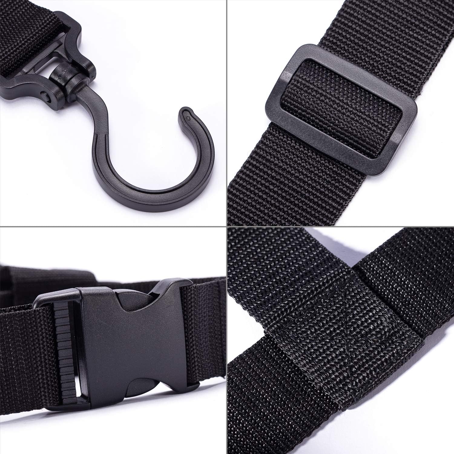 BASSDASH Fishing Wader Boot Hanger Adjustable Strap for Storage Drying - Image 5